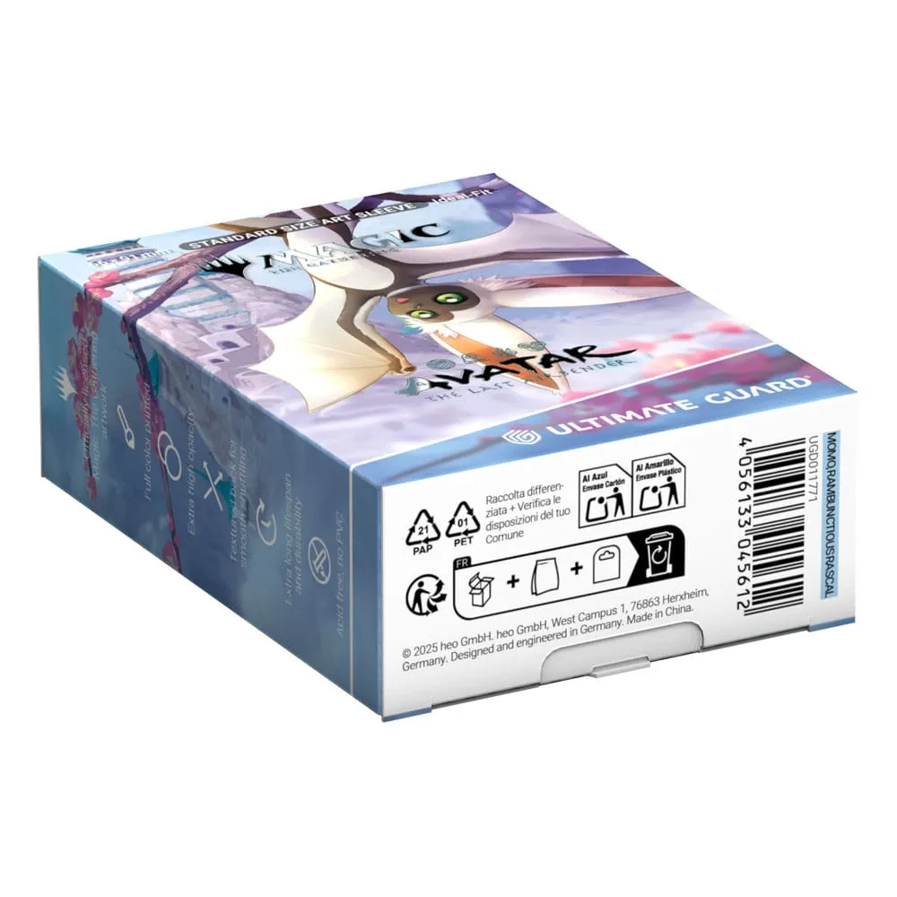 Ultimate Guard Art Sleeves 66 x 91 mm (100 Sleeves) Magic: The Gathering | Avatar: The Last Airbender - Momo, Rambunctious Rascal